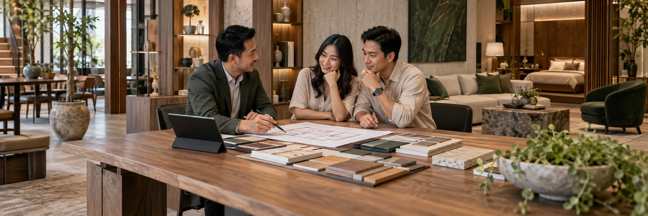 Ruang proyek untuk tahap discovery dan konsultasi